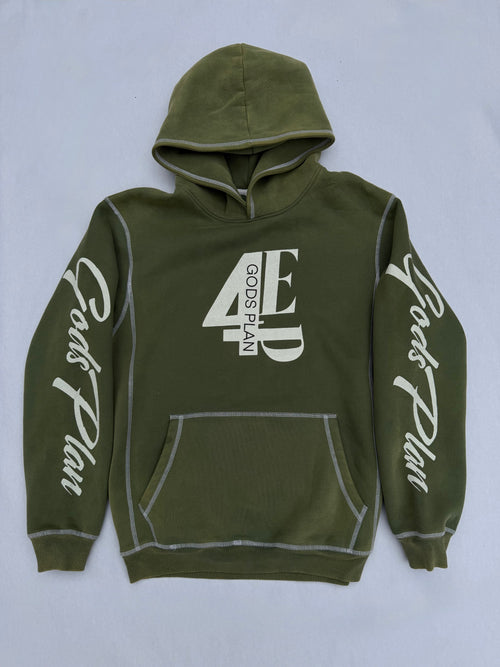 Green '4EverPaid' Hoodie